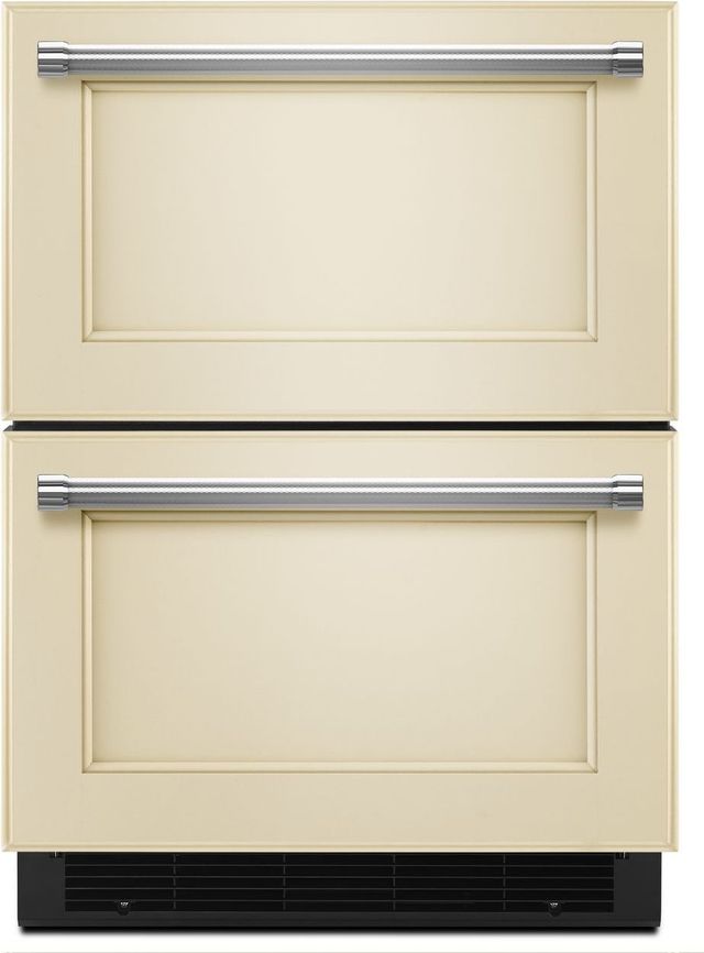 KitchenAid® 4.7 Cu. Ft. Panel Ready Refrigerator Drawers 1