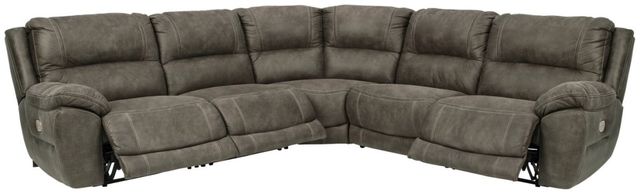 Signature Design by Ashley® Cranedall 7-Piece Quarry Power Reclining Sectional -1