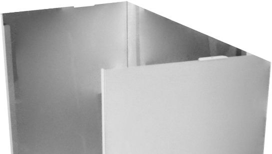 Whirlpool® Stainless Steel Wall Hood Chimney Extension Kit 1