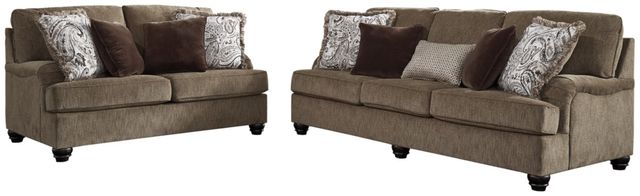 Benchcraft® Braemar 2-Piece Brown Living Room Seating Set