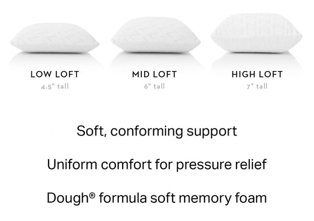 Malouf® Z® Dough® High Loft Firm Queen Pillow 9