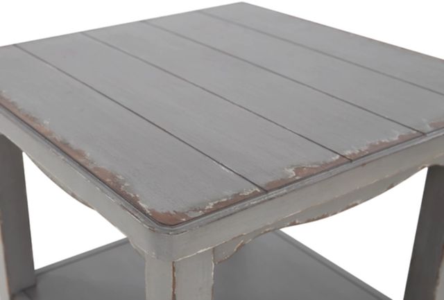 Signature Design by Ashley® Charina Antique Gray End Table-2