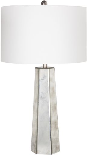 Surya Perry Silver Table Lamp