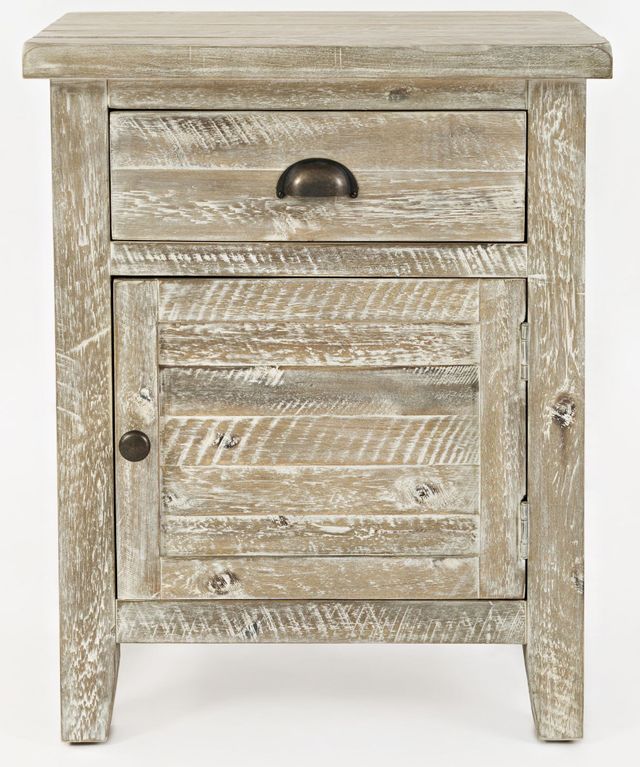 Jofran Inc. Artisan's Craft Washed Gray Accent Table 5