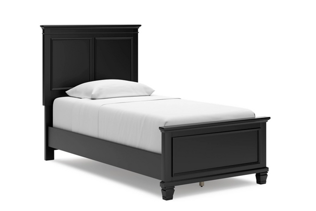 Colorful Twin Bed (Black)-0