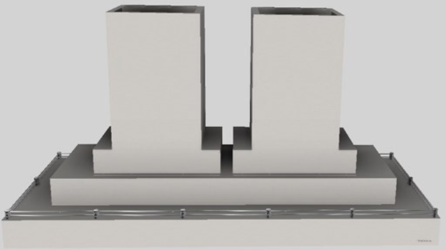 Vent-A-Hood® 66" Stainless Steel Contemporary Island Range Hood-0