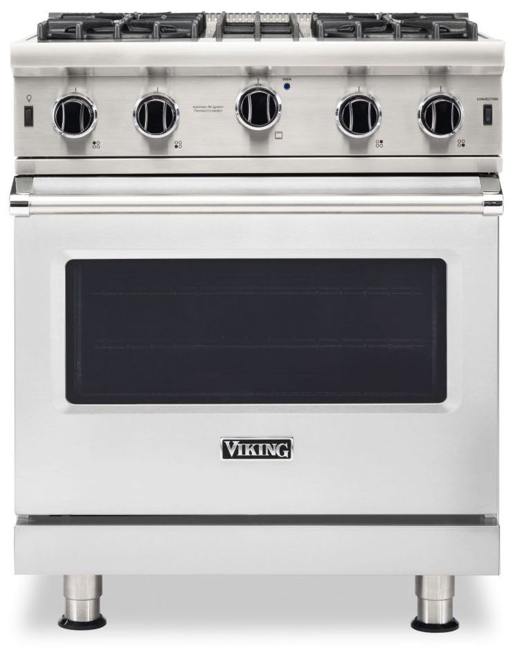 Viking stainless steel gas outlet stove