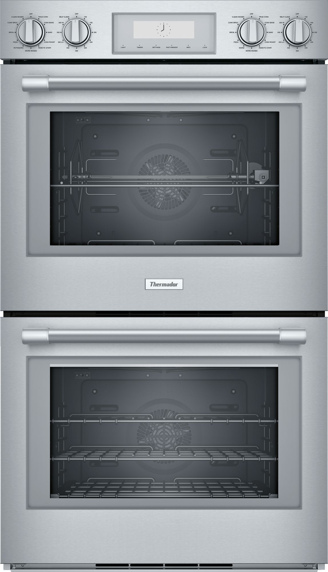 Thermador® Professional 30" Stainless Steel Electric Built in Double Oven-POD302W