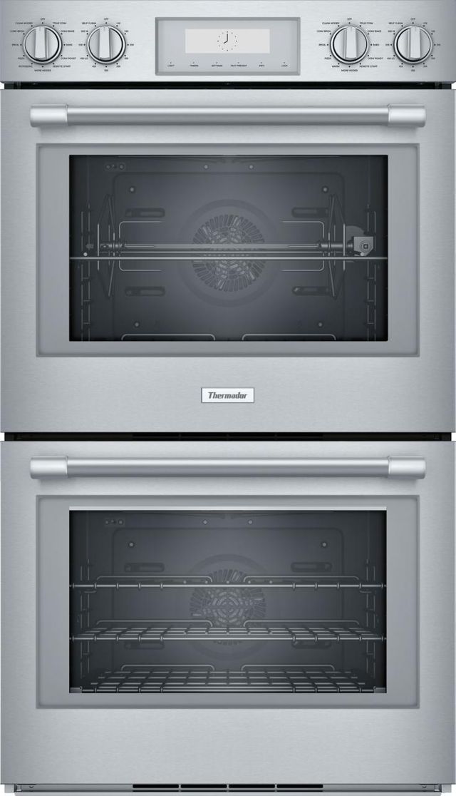 Thermador® Professional 30" Stainless Steel Electric Built in Double Oven-POD302W-0