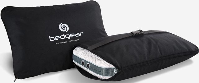 Bedgear® Storm White Medium-Firm Rectangle Travel Pillow-2