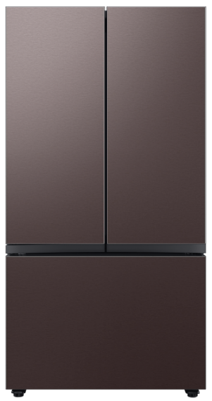 Samsung BESPOKE 36 Inch Smart 3-Door French Door Refrigerator with 30 cu. ft. Total Capacity With Tuscan Panels