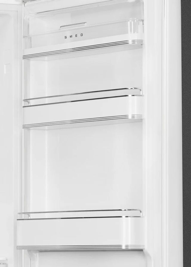 Smeg 50's Retro Style Aesthetic 11.7 Cu. Ft. White Bottom Freezer Refrigerator 2