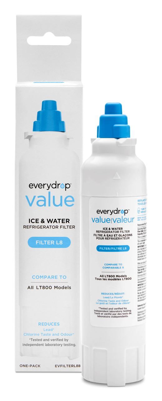 everydrop® value Refrigerator Water Refrigerator Filter L8 (compares to LT-800)