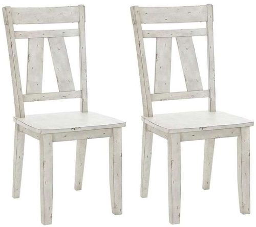 Progressive® Furniture Mt. Pleasant 2-Piece Oyster Dining Chair Set