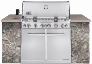 Weber® Summit® S-660™ Stainless Steel Built-In Gas Grill