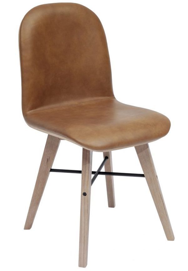 Moe's Home Collection Napoli Leather Dining Chair 1
