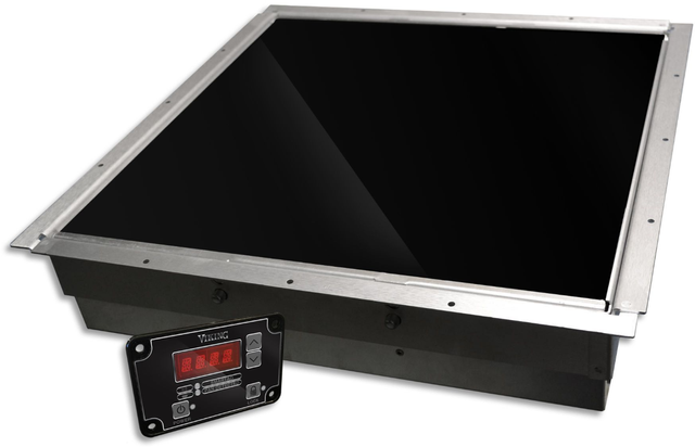 Viking® Professional 5 Series 18" Black Glass Undercounter Induction Warmer-0
