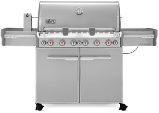 Weber® Summit® S-670™ 74.1" Stainless Steel Gas Grill