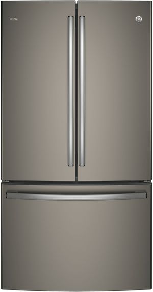 GE Profile™ 23.1 Cu. Ft. Slate Counter Depth French Door Refrigerator