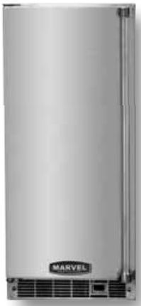 Marvel 15" Clear Ice Maker-Stainless Steel 0