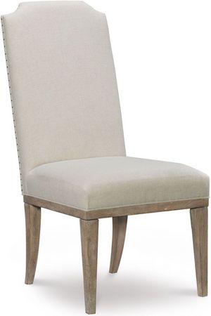 Legacy Classic Monte Verdi by Rachael Ray Sun-Bleached Cypress Upholstered Host Side Chair