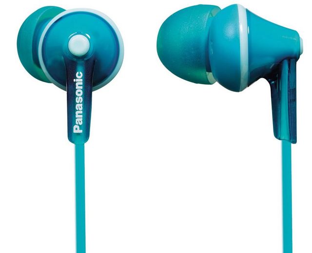 Panasonic® ErgoFit Turquoise In-Ear Earbud Headphones