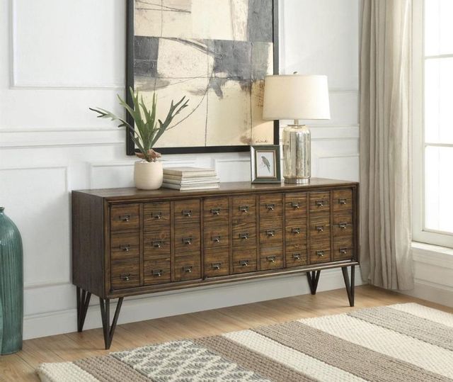 Coast2Coast Home™ Accents by Andy Stein Oxford Distressed Brown Credenza-3