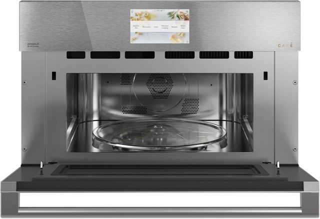 Café™ 30" Platinum Glass Electric Speed Oven 1