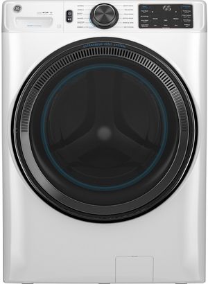 OUT OF BOX GE® 5.0 Cu. Ft. White Front Load Washer