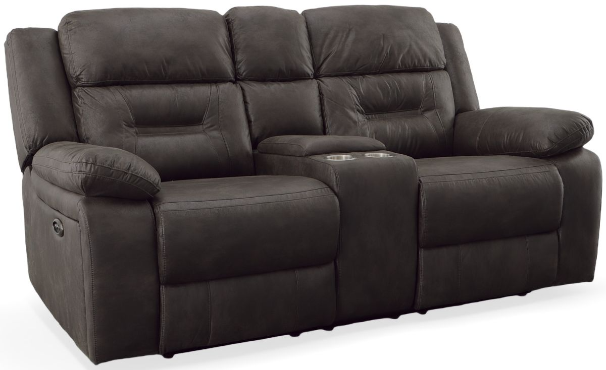 Sierra reclining store console loveseat