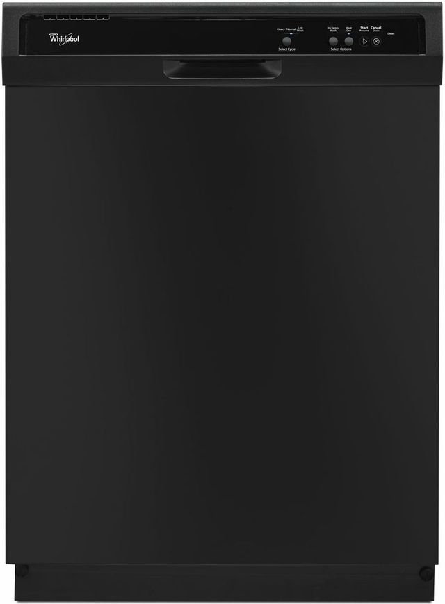 Whirlpool® 24" Undercounter Dishwasher-Black