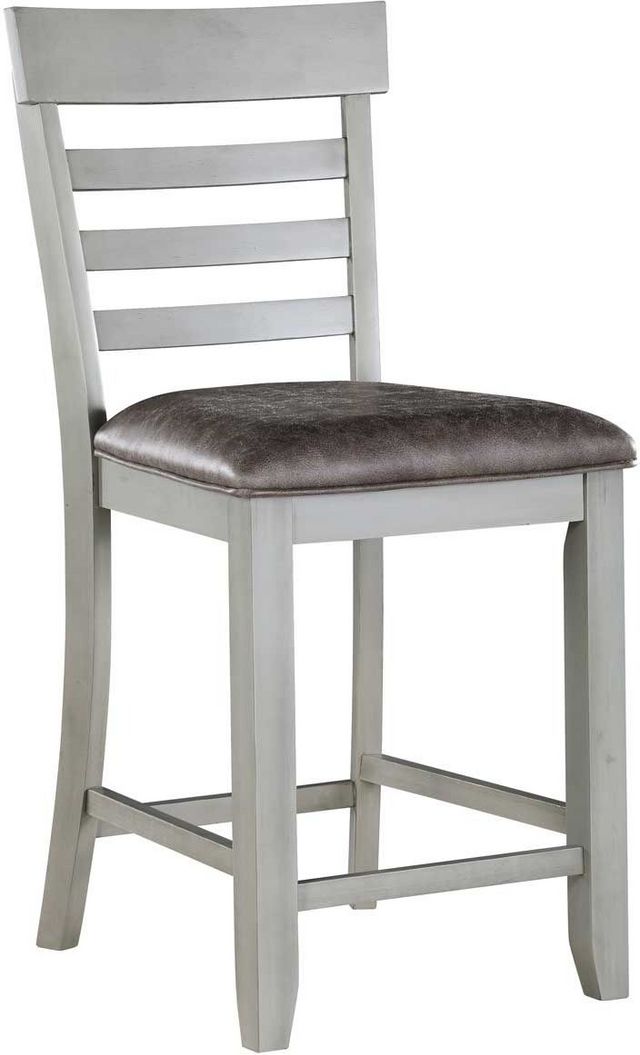 Steve Silver Co. Hyland Stone Gray Counter Chair | Pruitt's Fine ...