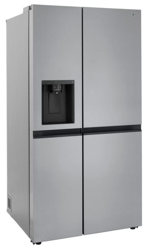 LG 23.0 Cu. Ft. PrintProof™ Finish Stainless Steel Counter Depth Side By Side Refrigerator-3