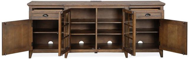 Magnussen Home® Bay Creek Toasted Nutmeg 80" Console 4