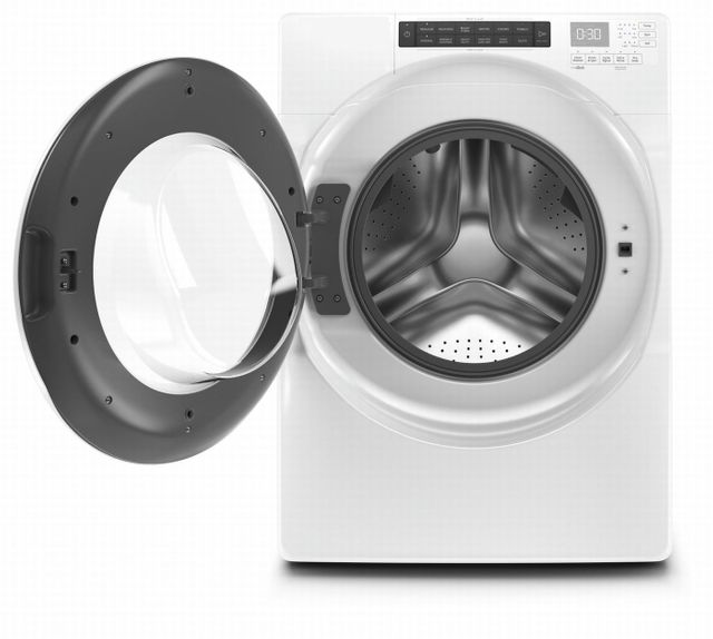 Amana® 4.3 Cu. Ft. White Front Load Washer 1