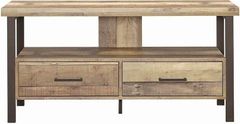 Coaster® Rustic Weathered Pine 48" TV Console