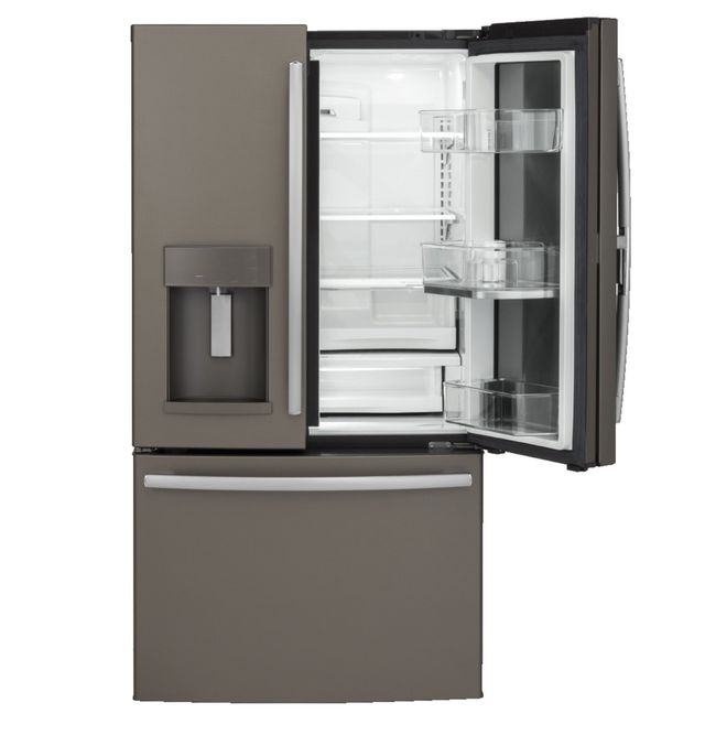 GE® 27.8 Cu. Ft. French Door Refrigerator-Black Stainless Steel 21