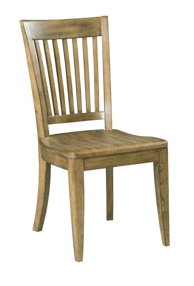 Kincaid® The Nook Brushed Oak Wood Seat Side Chair