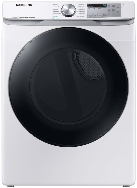 Samsung 4.5 cu.ft. Front Load Washer and Electric Dryer pair w/ Super Speed and Steam Sanitize+