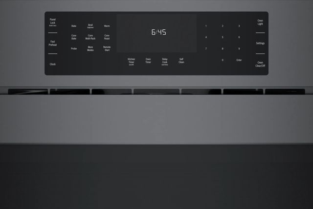 Bosch 800 Series 30" Black Stainless Steel Right-Hand Single Electric Wall Oven 9