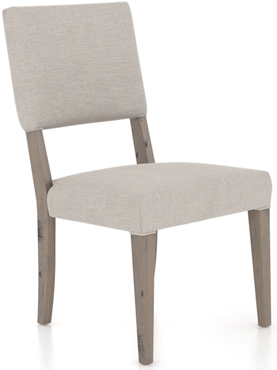 Canadel Loft Weathered Grey Washed Upholstered Chair 1