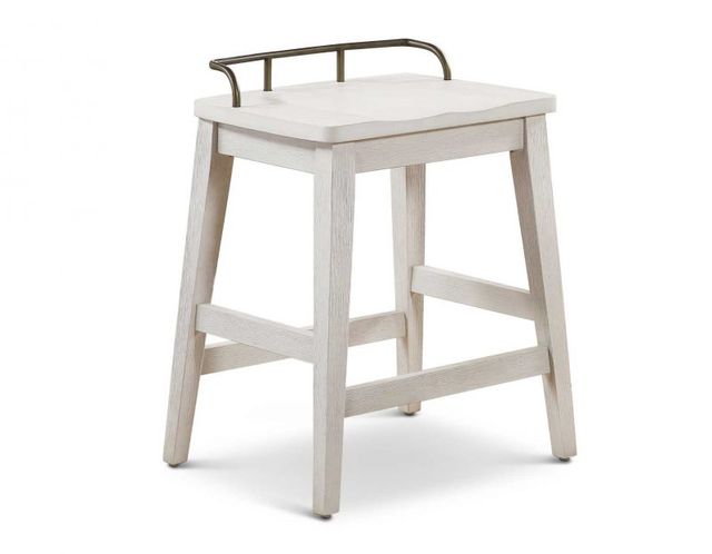 Steve Silver Co. Jennings Pendleton Ivory Counter Stool | Pruitt's Fine ...