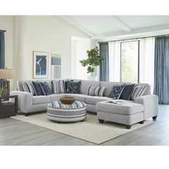 Albany Industries Persia Indigo Sectional
