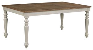 New Classic® Home Furnishings Jennifer Brown/White Dining Table