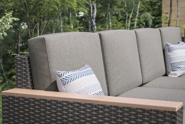homestyles® Boca Raton Brown Outdoor 4-Seat Sectional-1