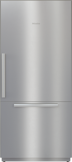 Miele MasterCool™ 19.6 Cu. Ft. Stainless Steel Right Hand Built-In Bottom Freezer Refrigerator