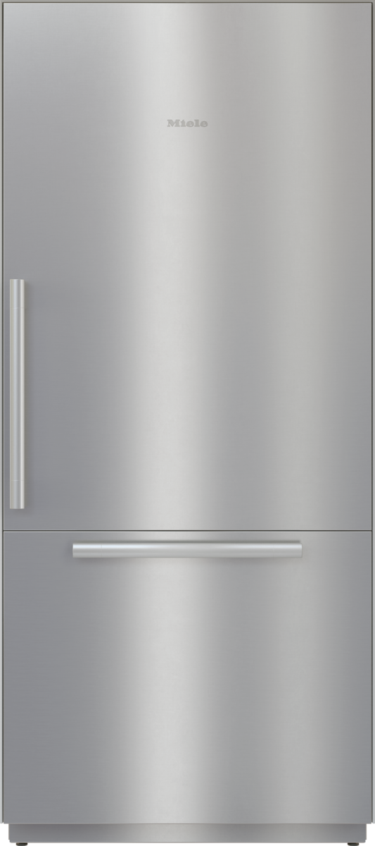 Miele MasterCool™ 19.6 Cu. Ft. Stainless Steel Right Hand Built-In Bottom Freezer Refrigerator 0