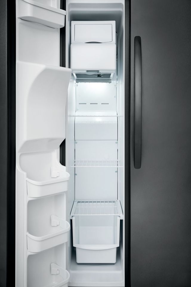 Frigidaire® 22.0 Cu. Ft. Black Stainless Steel Standard Depth Side By Side Refrigerator 6