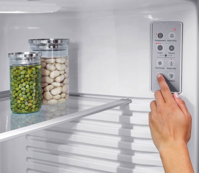 Fisher & Paykel Series 5 17.5 Cu. Ft. White Counter Depth Bottom Freezer Refrigerator 2