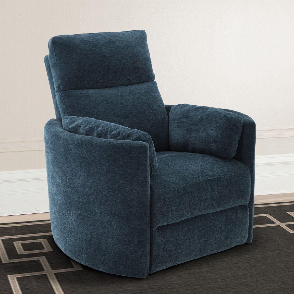 radius mineral power swivel glider recliner